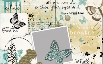 Shopping Breathe Digital Scrapbooking Kit