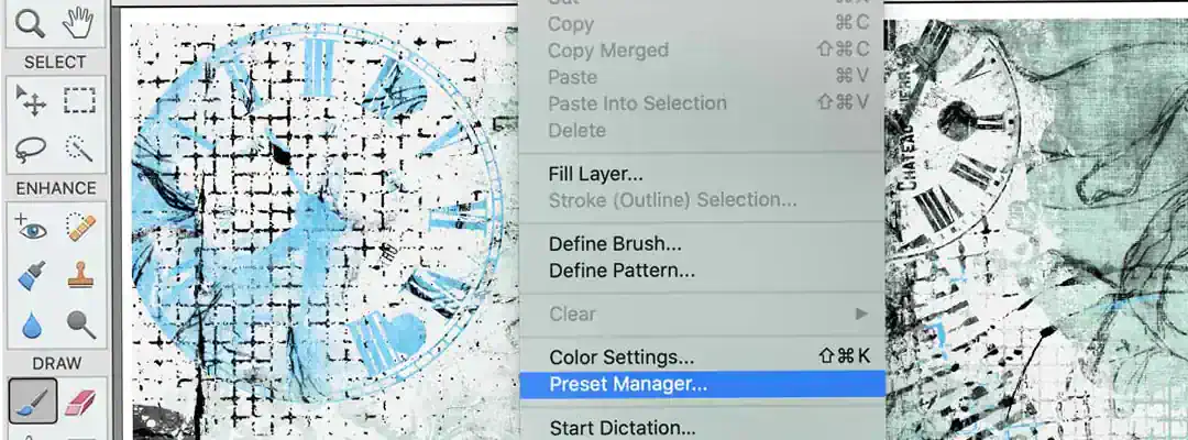 vicki-robinson-load-brushs-feature load brushes into photoshop or photoshop elements