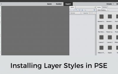Installing Layer Styles