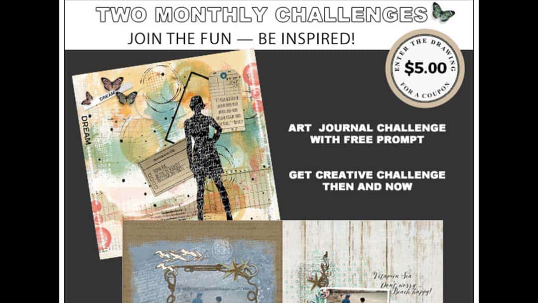 Digital Scrapbooking and Art Journaling Challenges November 2022