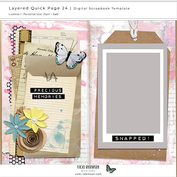 Layered Quick Page 03 by Vicki Robinson Preview image